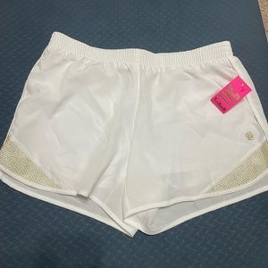 Lilly Pulitzer Ocean Trail Shorts Resort White XS NWT